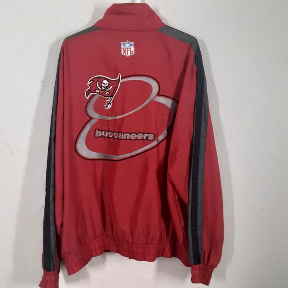 Vtg 90s Tampa Bay Buccaneers Mens 2XL Pro Line Logo Athletics NFL Jacket - Picture 6 of 12